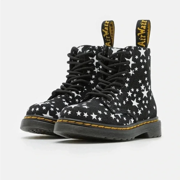 Dr. Martens Other - Junior 1460 Pascal Star Suede Lace Up Boots
